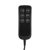 Fotel kosmetyczny elektryczny 2240K Eclipse 3 siln. czarny z kołyską